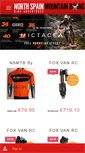 Mobile Screenshot of northspainmountainbiking.com